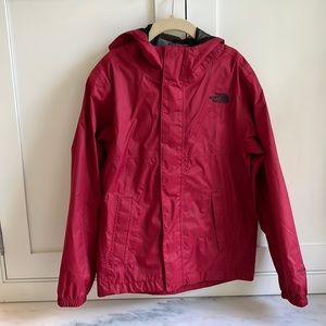 Kids North Face Raincoat, Size Small 7-8